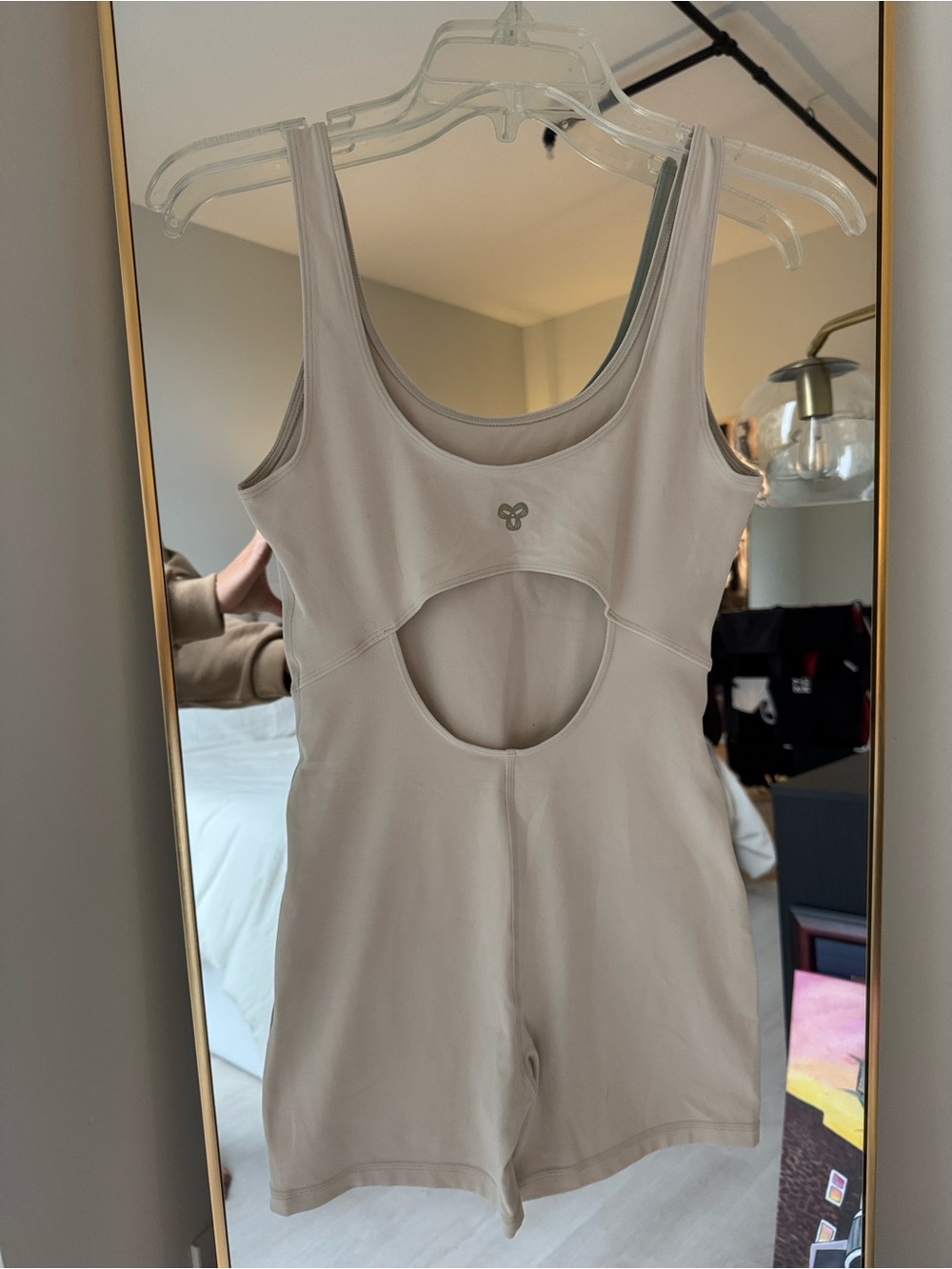Aritzia - Golden Butter Sway Romper